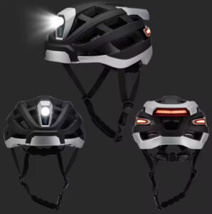 Bluetooth Smart Helmet for Bicycle Riding, with Front and Rear LED Lights, Left and Right Turn Signals, Hands-Free Calling, and Handlebar Remote Control