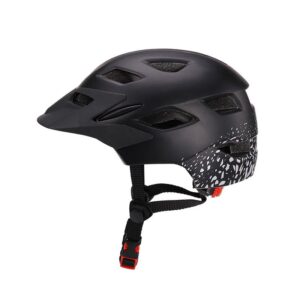 Kids Mountain Biking Cycling Helmet with Detachable Visor, PC+EPS In-Mould Construction, for Children's Skating, Riding and Outdoor Sports