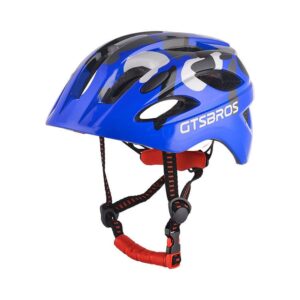 Kids Bike Helmet for Outdoor Sports and MTB Riding, PC+EPS Integrated Molding, with Adjustable Comfortable Fit and Customizable Visor for Child Head Protection